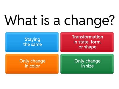 Changes Around Us