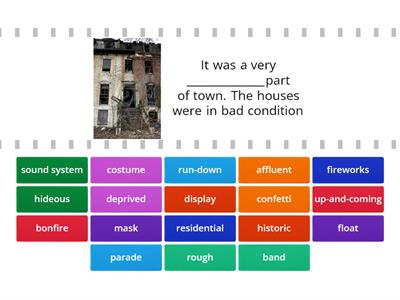 Outcomes Upper-Intermediate Unit 2 'Sightseeing' Vocabulary 