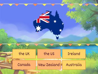 Gateway to the World A2 / Starter / Countries (match pairs)