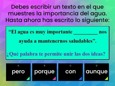 EVALUACIÓN DE ESPAÑOL 401 JT