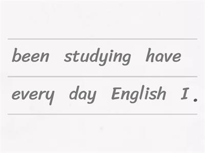 Present Perfect Continuous (A2) 