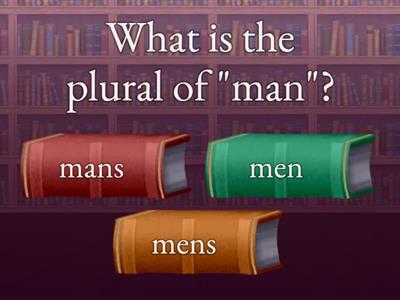 Plural nouns - Different rules