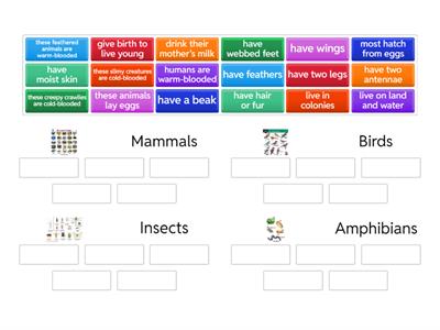 Classification of animals