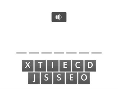 Vocabulary of emotions 