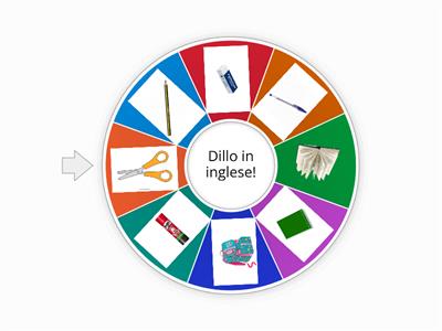  Oggetti scolastici... in inglese!