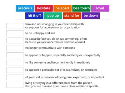 Optimise B1+_Unit 7_Vocabulary 1