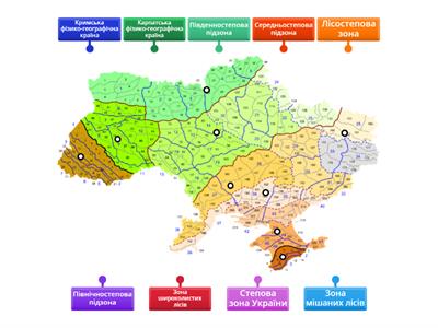 Фізико-географічне районування України