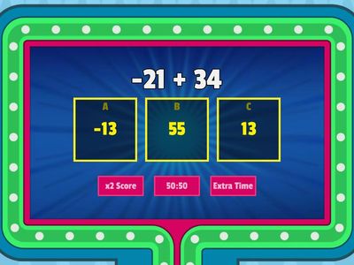 Adding Rational Numbers