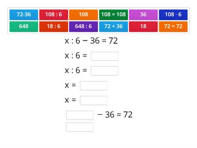 Тренажер Складені рівняння