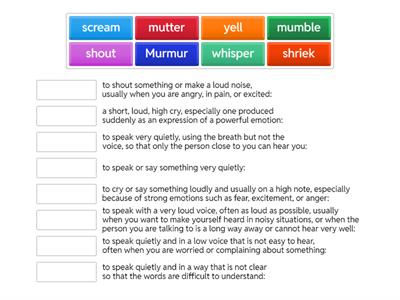 Vocabulary matching by CoH