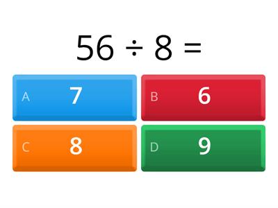 Division Quiz 10Qs