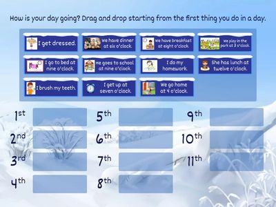 My Day - My Daily Routine