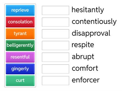 Restart-Vocabulary Review