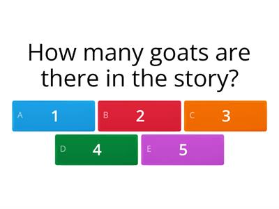 CBE BOW OTL Engels The Three Billy Goats Gruff