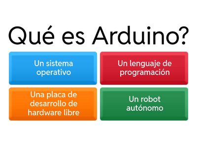 Questionario de Arduino