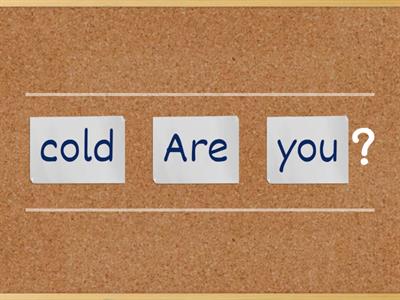 VERB TO BE QUESTIONS