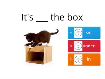 SM1 - Prepositions - IN, ON, UNDER