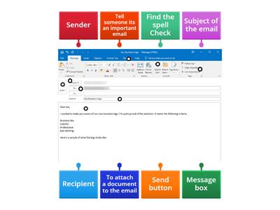 Label an email EDSQ