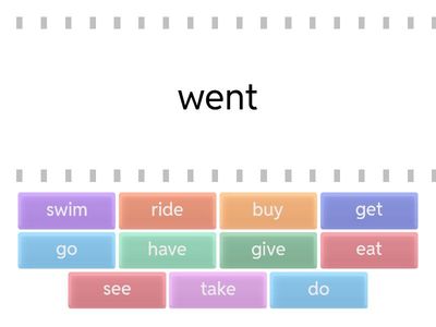 Irregular verbs 6 Prepare p.43