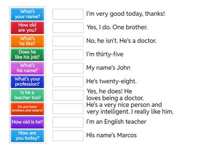 Interview: Questions and answers