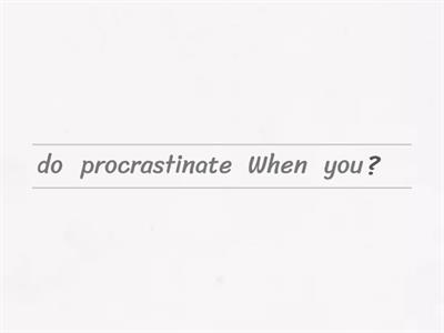 Answering Questions Sentence Structure Jumble