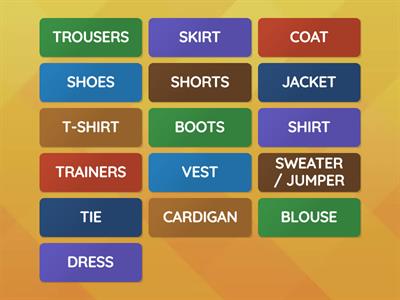 Presentation CLOTHES