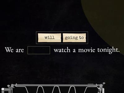 Future WILL and GOING TO