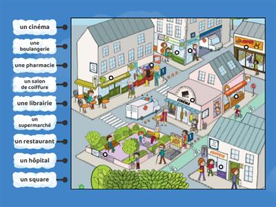 Leçon 30 : Les lieux de la ville 