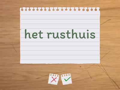 Woordenlijst 2/9 (H&G)