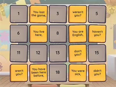 Tag Questions-Matching pairs-3