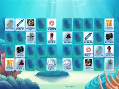 Multisyllabic Word Memory Game