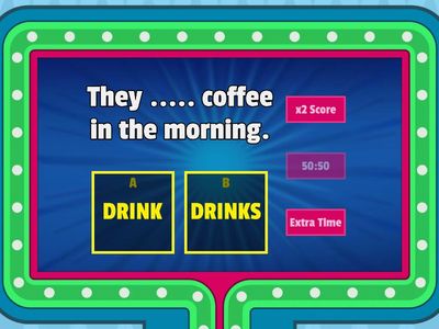 PRESENT SIMPLE - 3rd person Singular