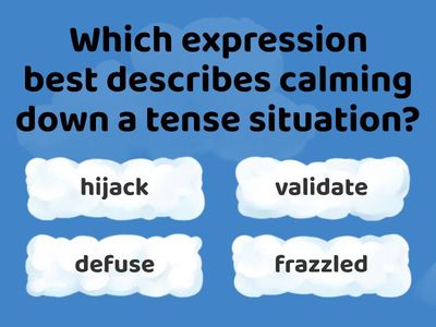 Conversations we dread QUIZ