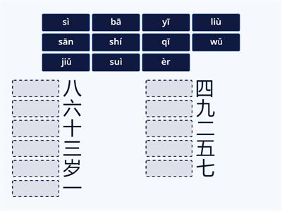  Numbers in Chinese