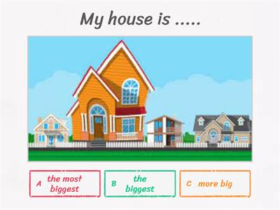 Comparative, superlative