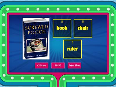 Things in the classroom