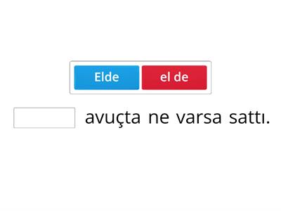 da/de yazımı 4.sınıf ELİFÖĞRT.