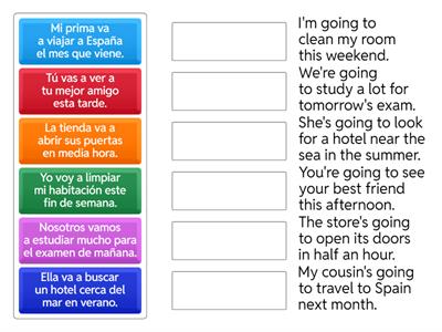 TRANSLATE - GOING TO - TIME EXPRESSIONS 05 - 11.10