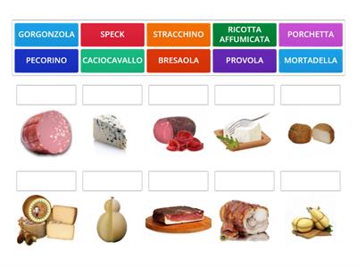 PRODOTTI TIPICI (SALUMI E FORMAGGI)