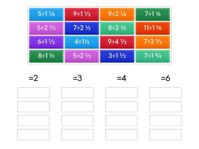Dividing Wholes by Mixed Numbers