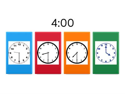 Time to the Hour and half hour