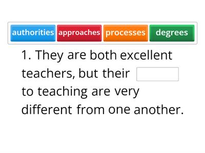 Total Bagrut for Module G - General Vocabulary Review