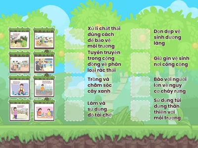 Những việc cần làm để bảo vệ môi trường sống