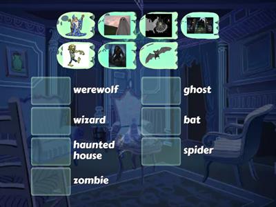 Halloween Vocabulary Match (YL)