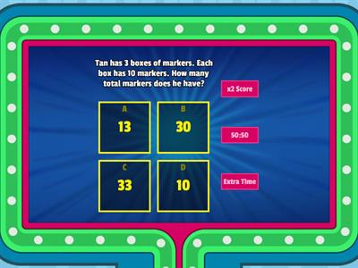 Multiplication Word Problems