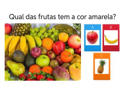 cores e frutos