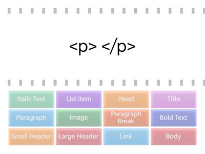 HTML Basic Tags