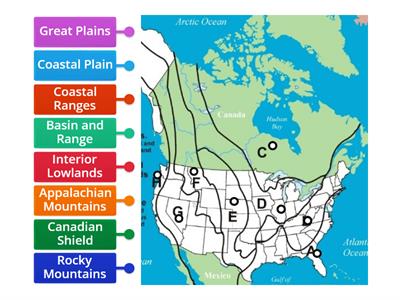 Geographic Regions of North America