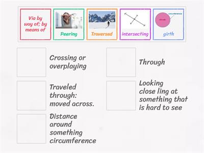 Vocabulario Semana 5