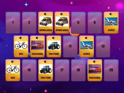 memory mezzi di trasporto